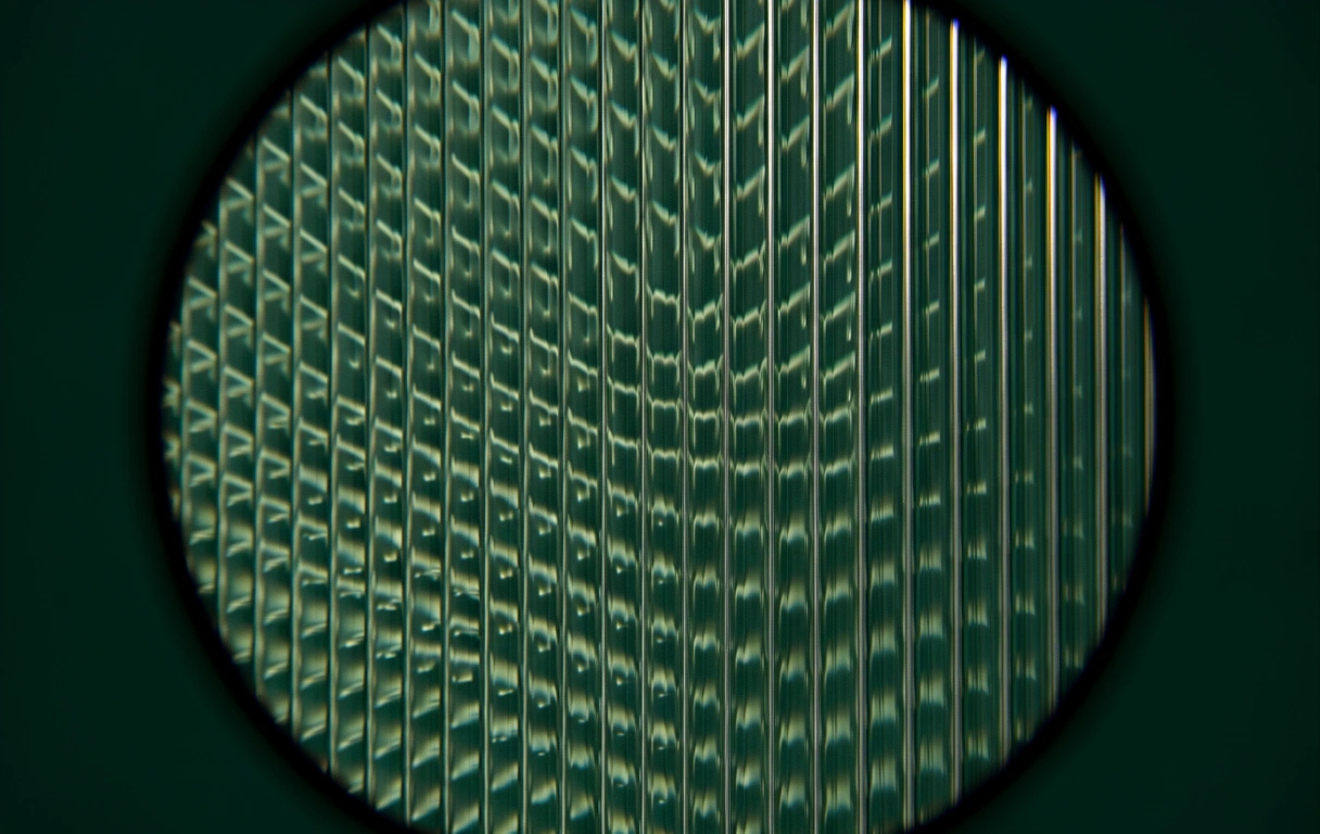 Glass texture overlay