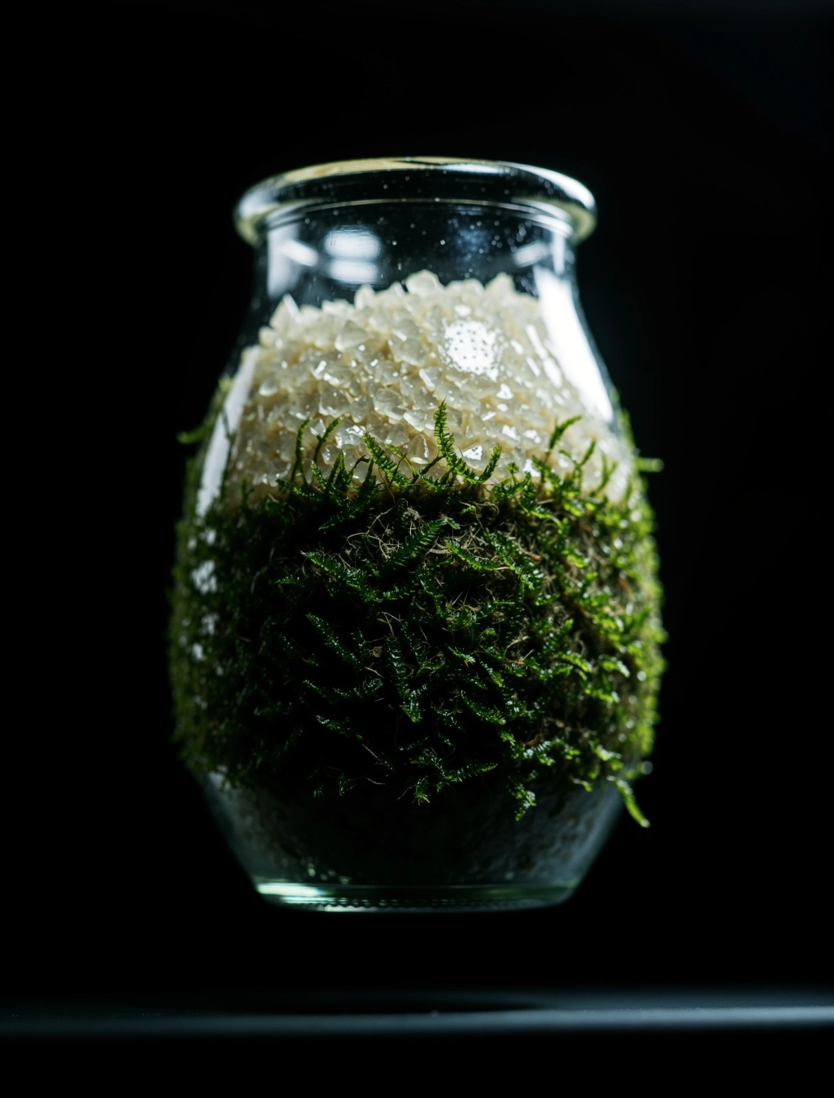 Refracted botanical texture
